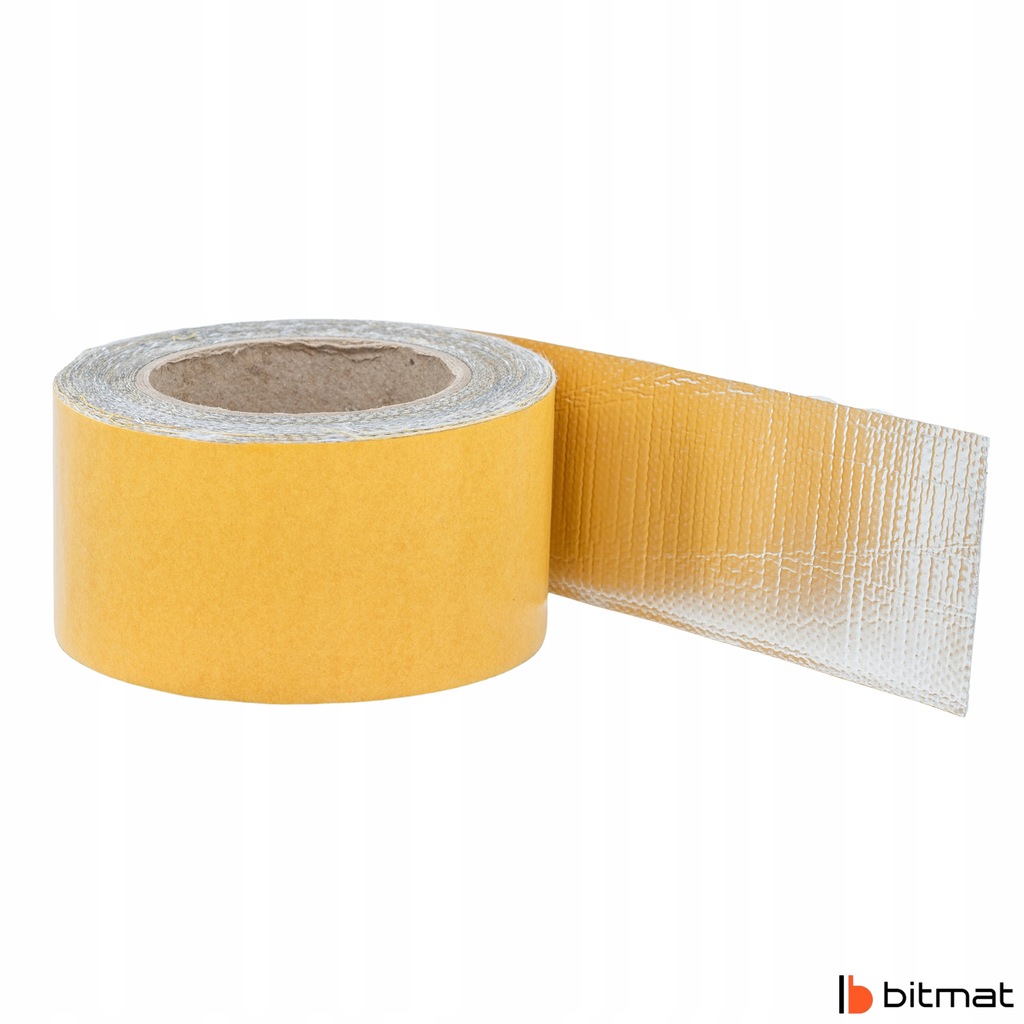 фото №8, Лента тепловая термоизоляционная owijka серебристая 30 mm прочная do 600 ступени