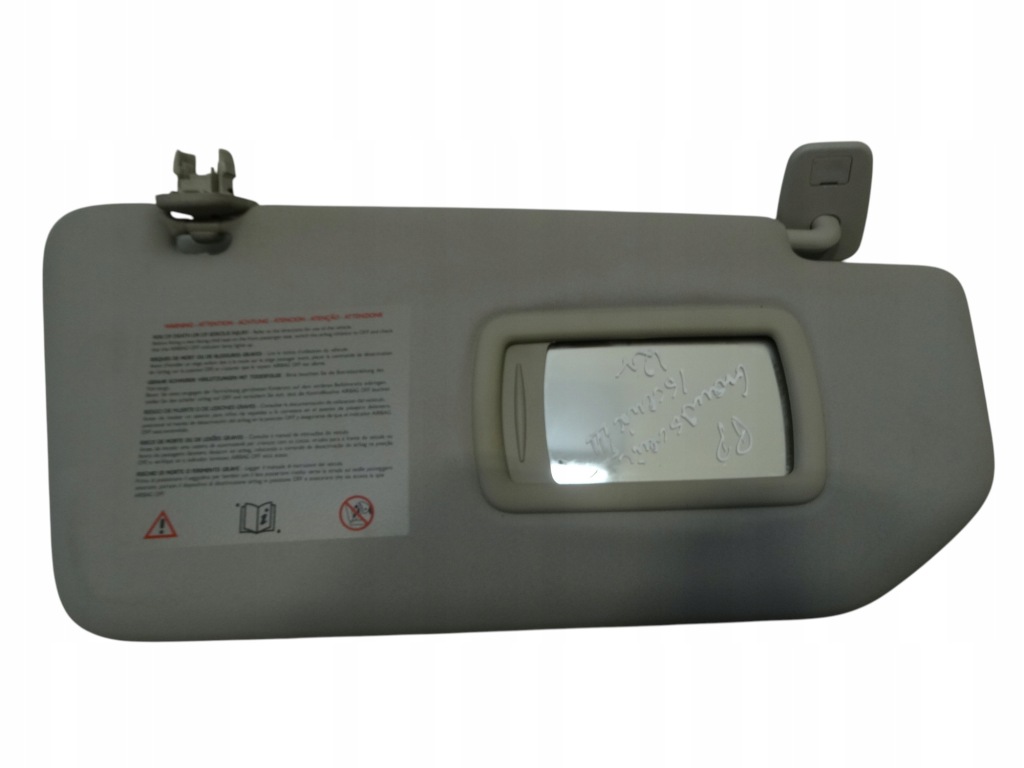 фото №1, Козирок захист сонцезахисна правий перед grand scenic / scenic iii 12r.