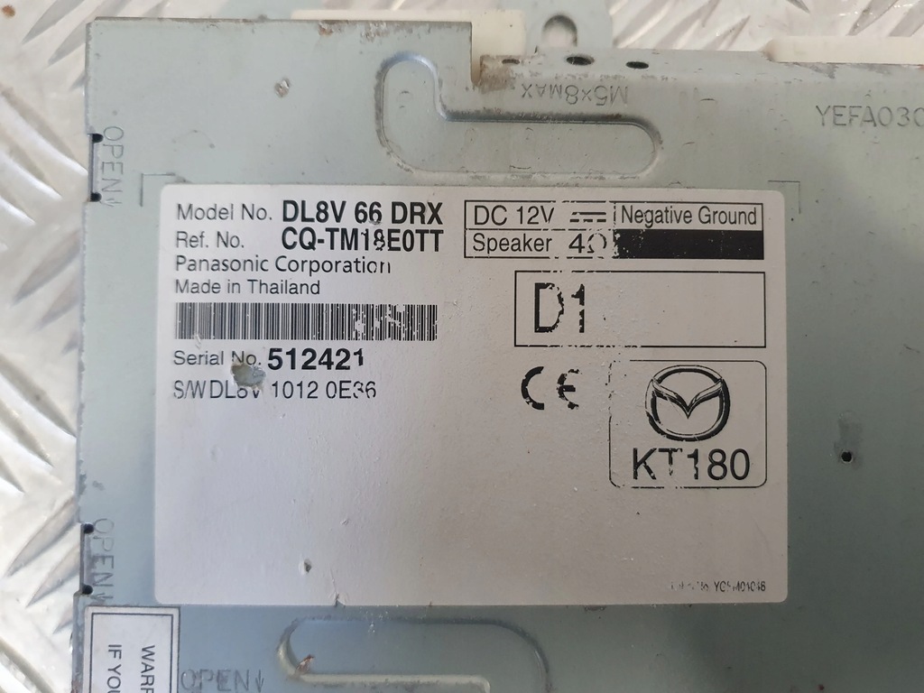 фото №2, Підсилювач радіо модуль mazda cx-3 dk 15-