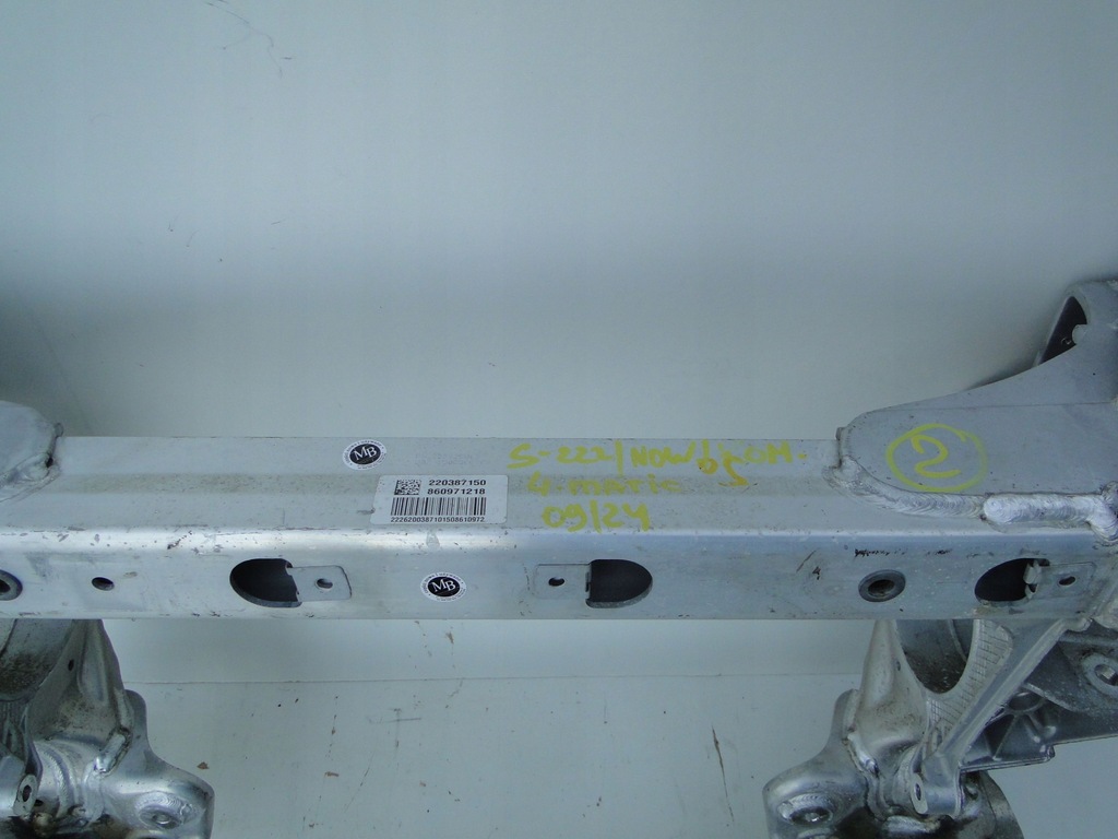 фото №10, Mercedes maybach 222 w222 підрамник передній підрамник 4matic a2226200387 63 amg