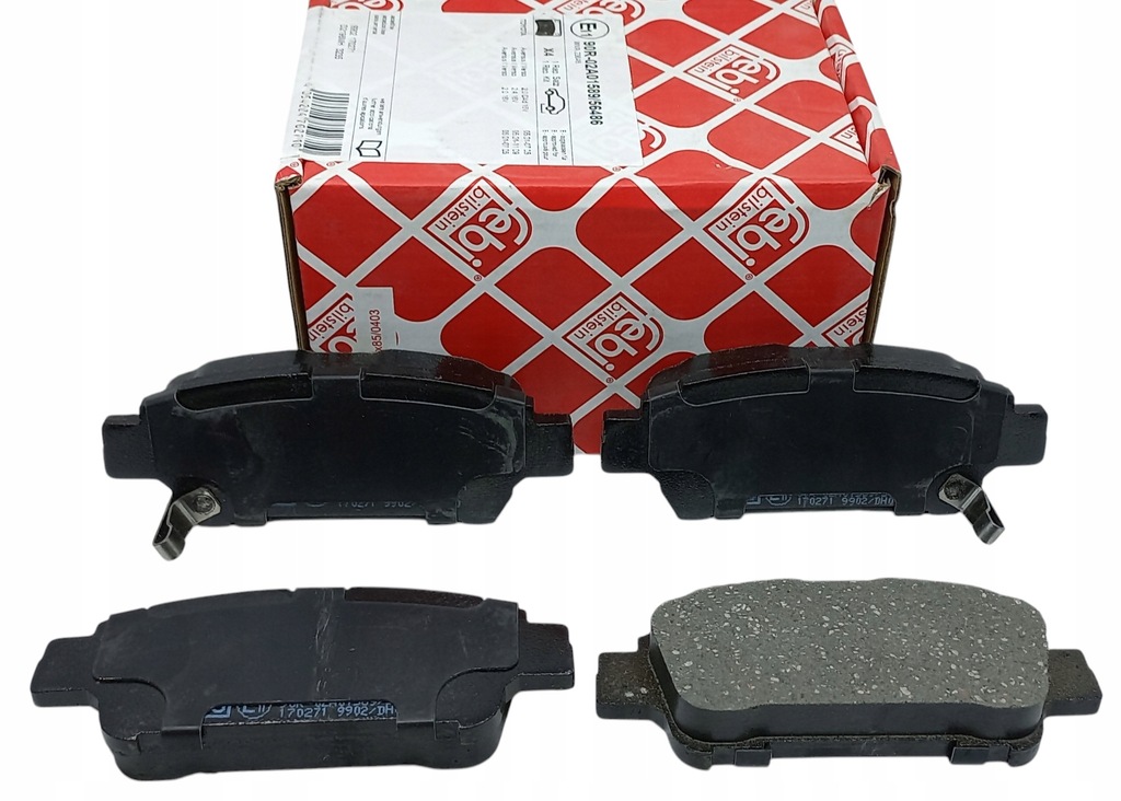 фото №1, Тормозные колодки тормозные osi задняя febi toyota avensis verso previa ii sienna