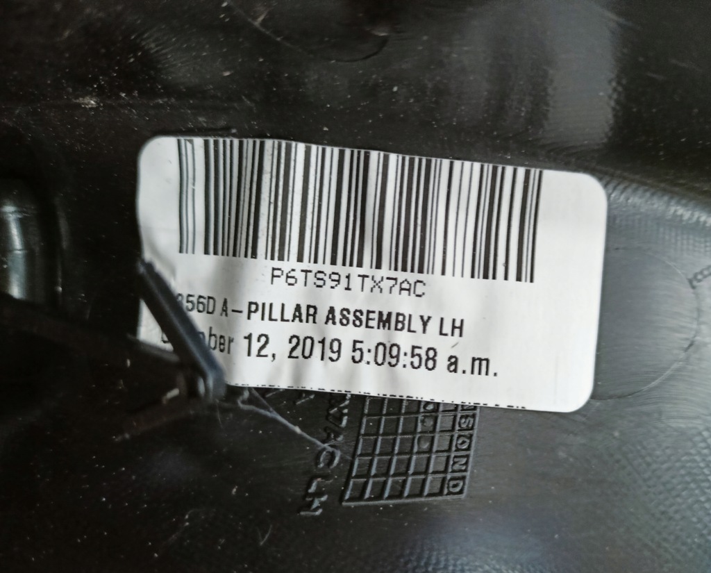 фото №3, Молдинг стійка ліва ручка стійка jeep wrangler jl 2018+ gladiator