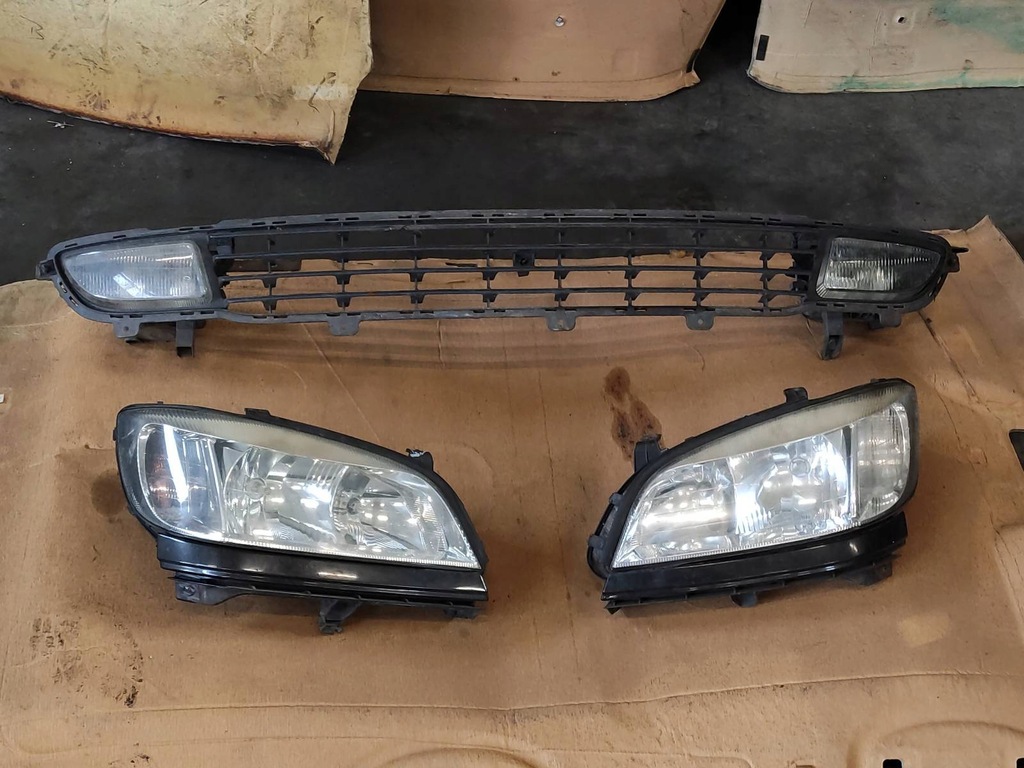фото №12, Kompletny перед капот бампер крила лампа opel zafira a 99-03r