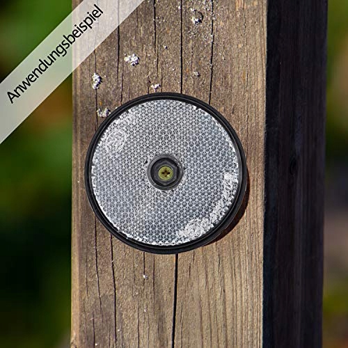 фото №6, Ліхтар відбивний круглі twipp білий 2 szt