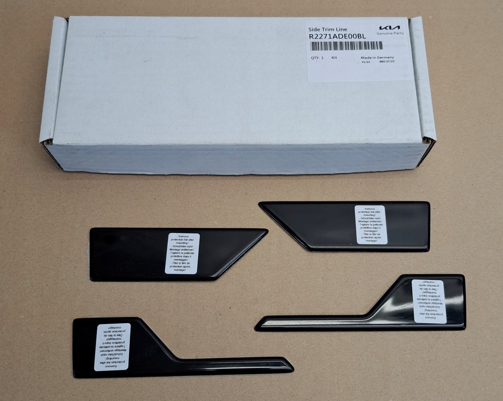 фото №2, Оригинал kia молдинг декоративная дверь крыло комплект r2271ade00bl kia sportage