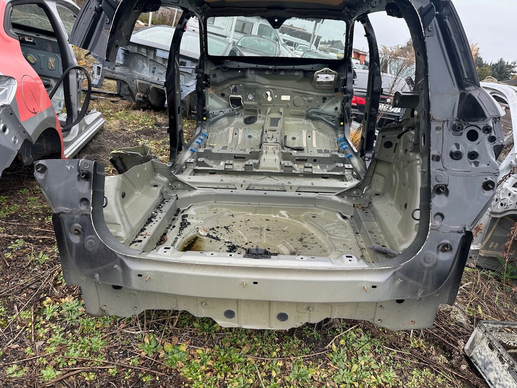 фото №1, Citroen c5 aircross pas задня задній підлога піддон