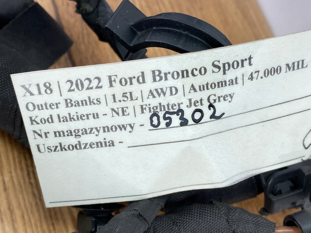 фото №6, Жгут трубопровод электропроводка двигателя ford bronco sport 2020+ usa