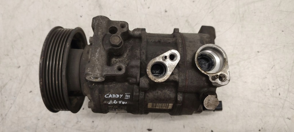 фото №7, Компрессор кондиционера vw caddy iii 2,0 tdi