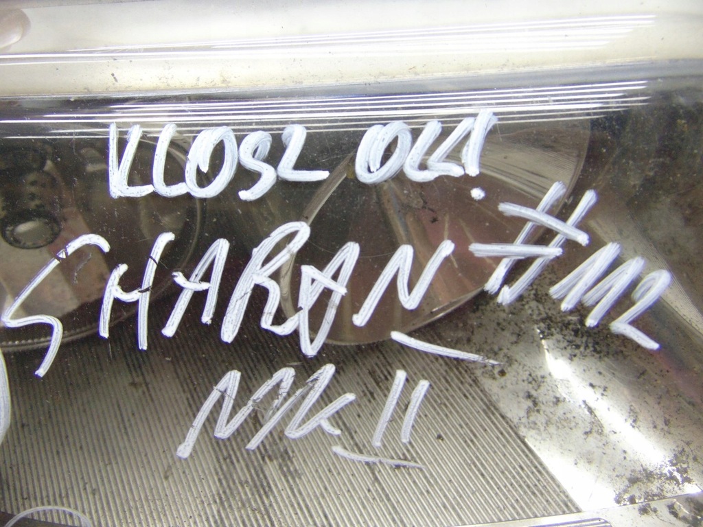 фото №7, Лампа правая правый перед передняя vw sharan i 1 fl