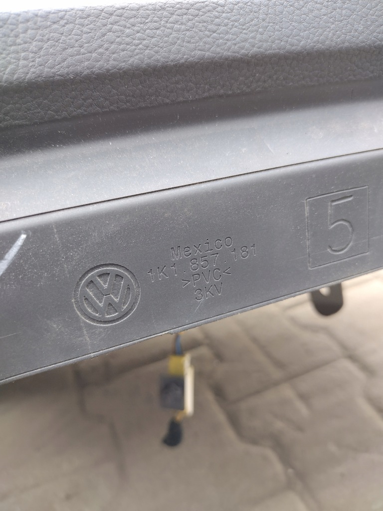 фото №13, Панель приладів приладова vw jetta v