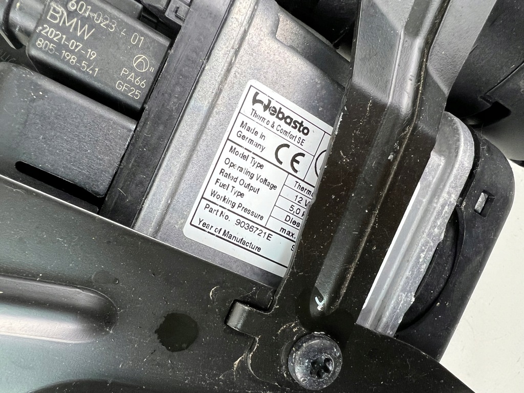 фото №7, Обігрівач стояночний webasto bmw g30 g31 5a3a009