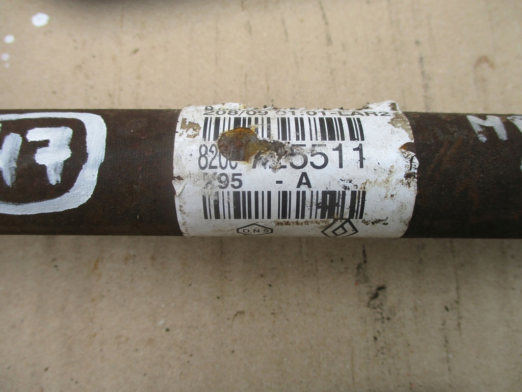 фото №5, Приводной вал правая 8200725511 renault megane iii 1.9dci