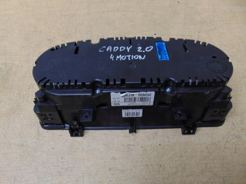 фото №9, Лічильник приладова панель vw caddy iii 2010- 2.0tdi 4motion