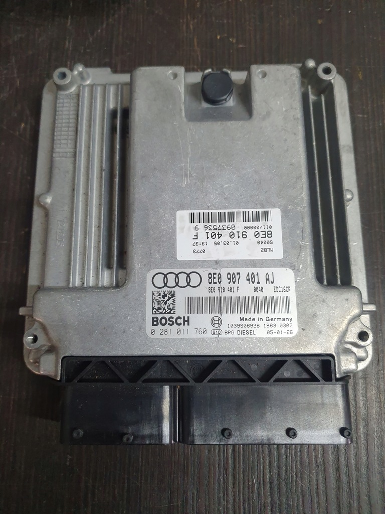 фото №1, Блок керування двигуна bosch 8e0907401aj