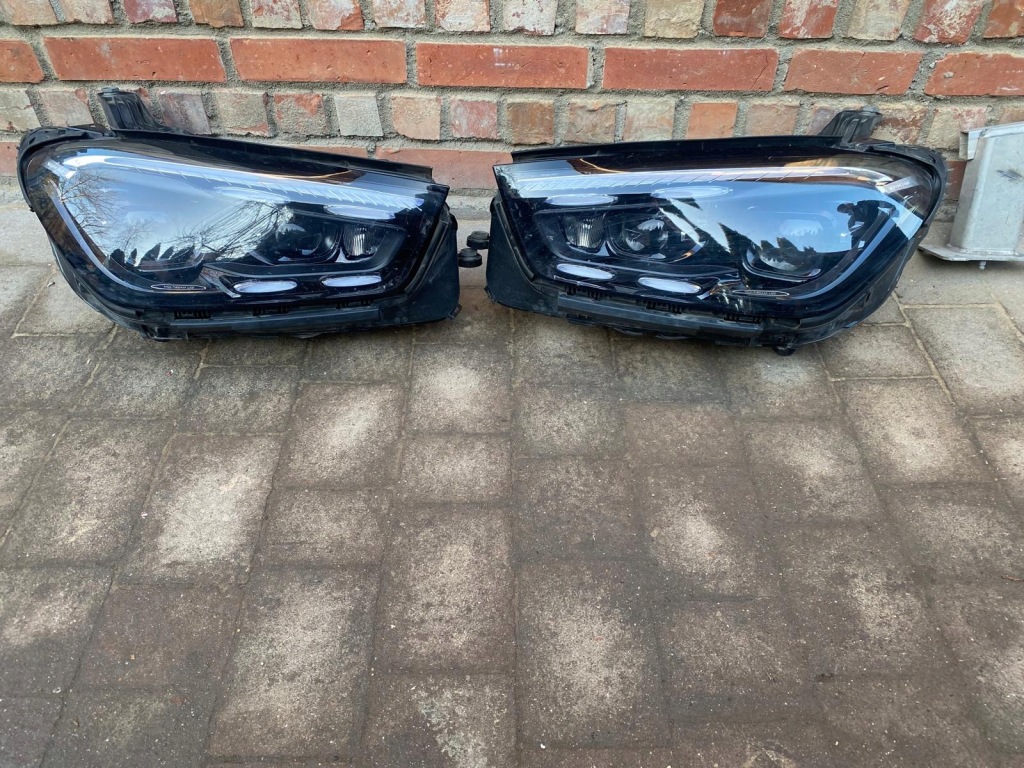 Купить Бампер капот лампа ремень передний mercedes gle 167 рестайлинг  купе multibeam