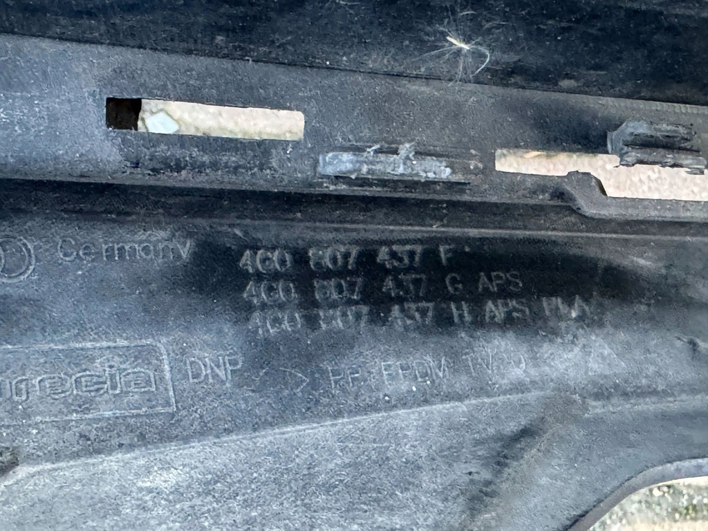 фото №12, Audi a6 c7 allroad 12-16 бампер перед передний