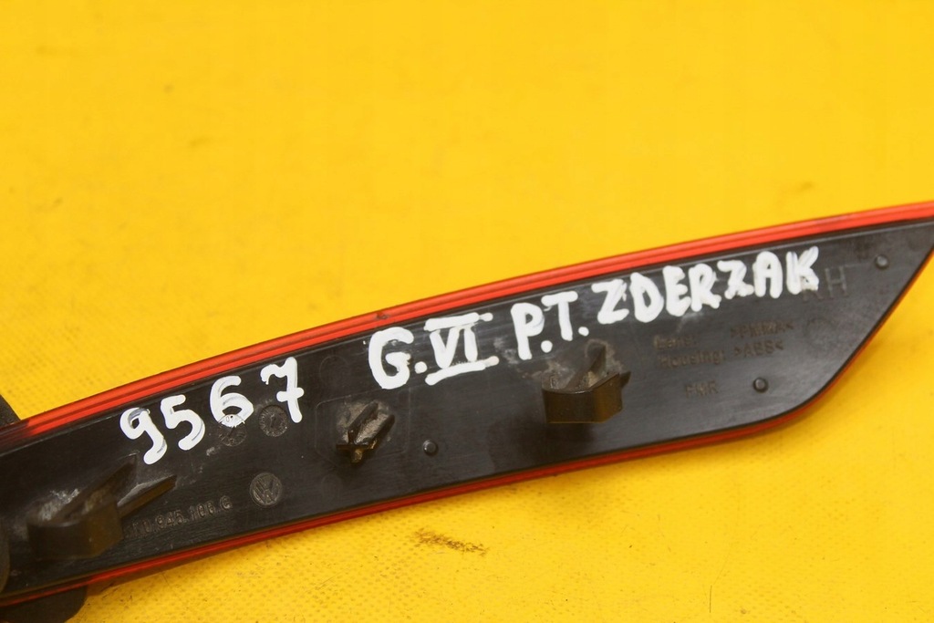 фото №8, Відбивач бампера правий задня golf vi 5k0945106g