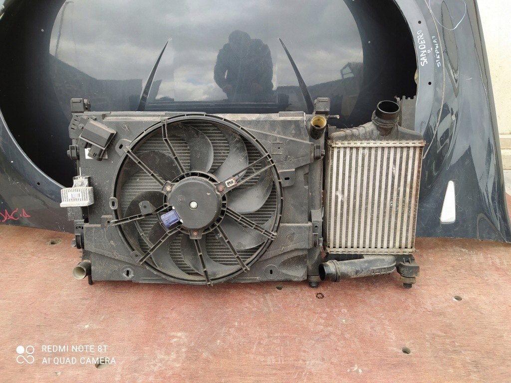 фото №3, Sandero ii stepway перед бампер капот лампи pas