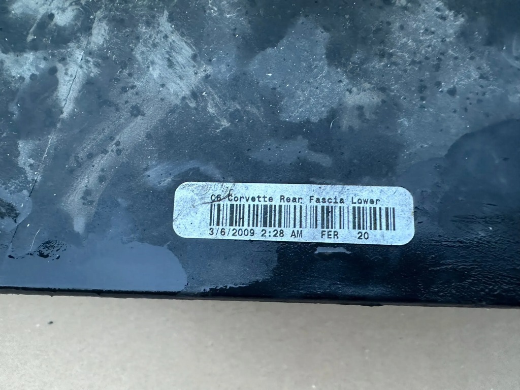 фото №8, Диффузор карбон chevrolet corvette c6 оригинал задняя