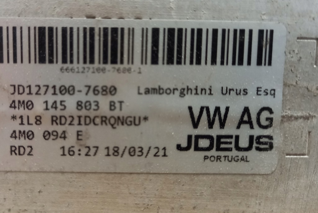 фото №8, Інтеркулер лівий audi rsq8 urus 4m0145803bt