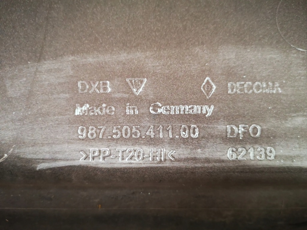 Porsche boxster 987 cayman бампер задній задній 98750541100 Доставка