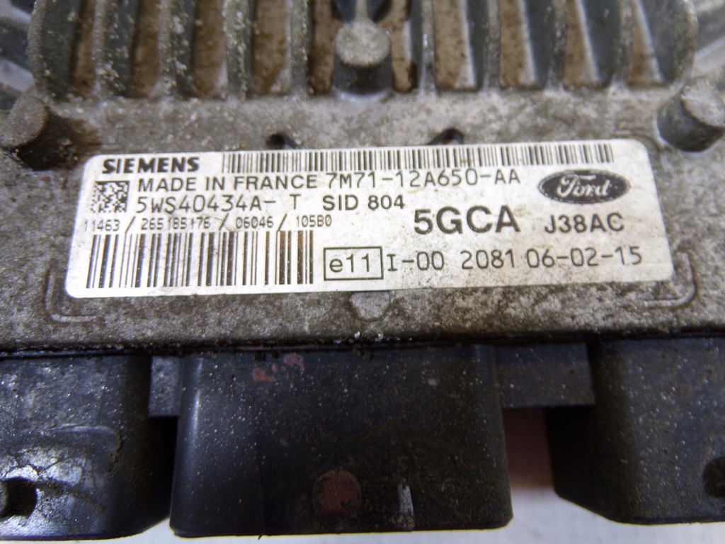 фото №4, Набір стартовий mazda 2 ii lift 1.4 tdci 5ws40434a-t