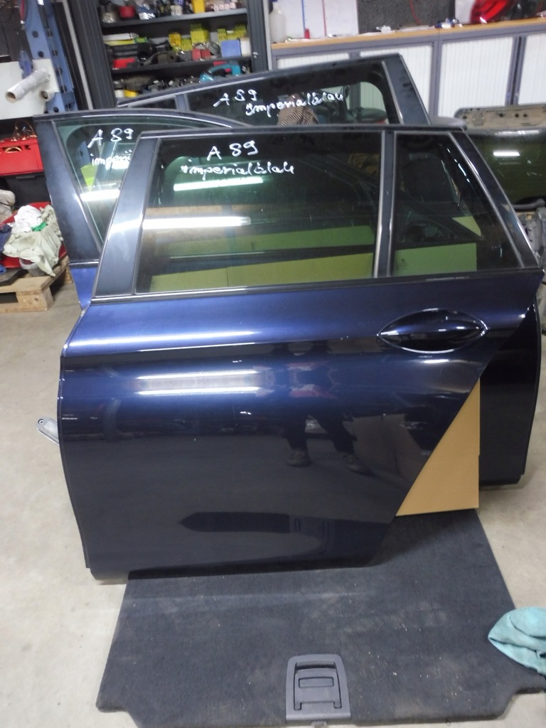 фото №1, Bmw f11 двері ліва задні imperialblau a89