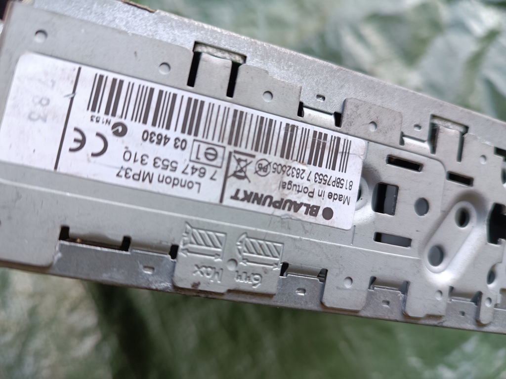 фото №11, Радіопрогравач blaupunkt london mp37 smart fortwo i 450 7647553310