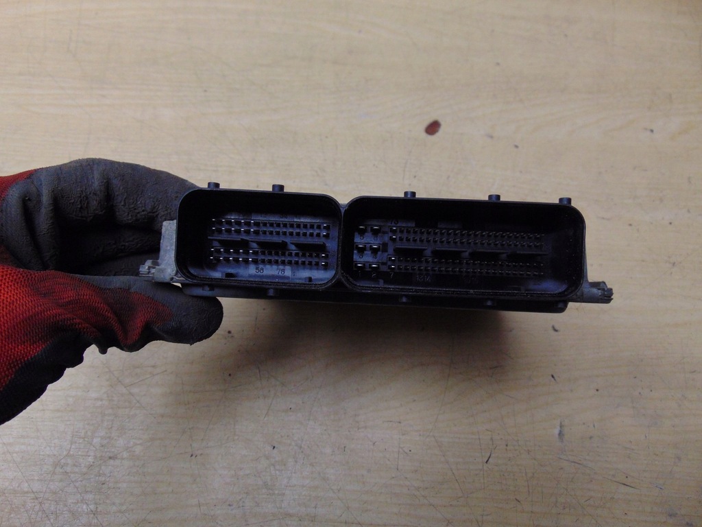 фото №6, Бортовой компьютер блок управления двигателя vw golf vi 1.6tdi