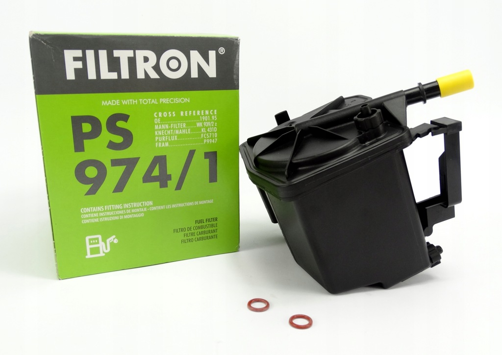 фото №1, Фильтр топлива ford fiesta fusion focus ii c-max 1.6 tdci duratorq