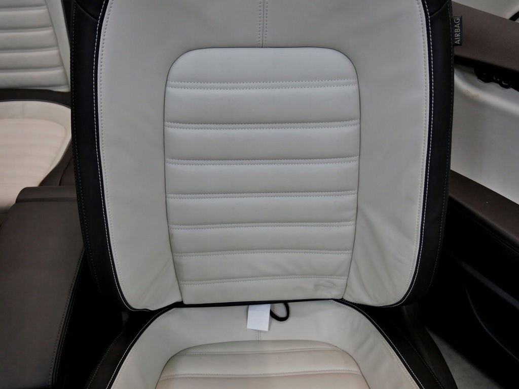 фото №7, Сиденья комплект кожа коричневый beż vw passat cc lift