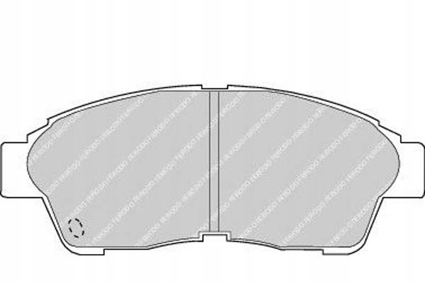 фото №1, Ferodo тормозные колодки тормозные toyota camry 2.2 sxv10