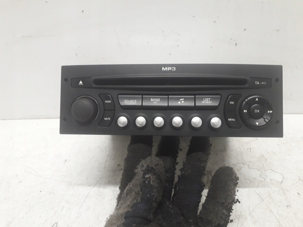 фото №2, Citroen c4 picasso 06-13 радиопроигрыватель cd mp3 96646223xt00