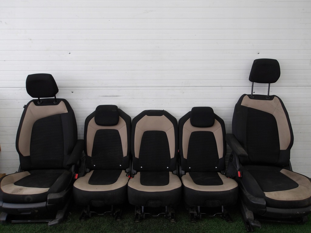 фото №1, Citroen c4 picasso ii сидіння заднє сидіння обшивки kpl eu