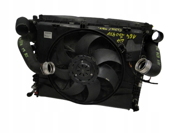 фото №1, Mercedes gl ml 164 r klasa w251 вентилятор радиатор