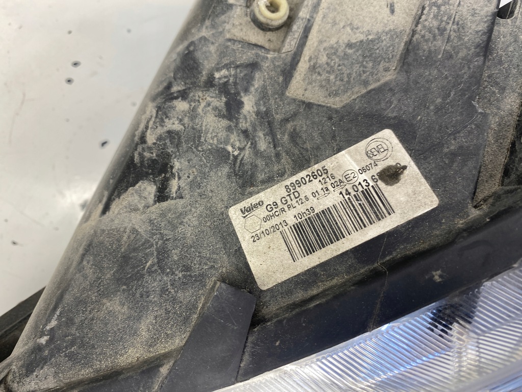 фото №10, Fiat scudo ii лампа левый перед 89902605