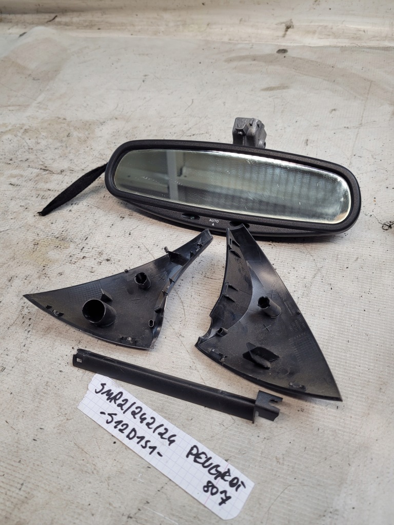 фото №1, Дзеркало внутрішнє заднього виду оригінальний номер 14006767xt peugeot 807 2.0hdi 06r.