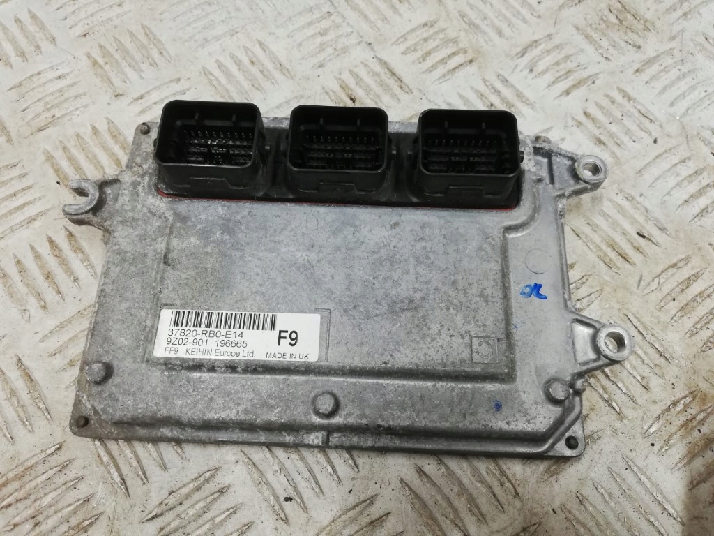 фото №5, Honda jazz iii бортовой компьютер ecu двигателя 37820-rb0-e14