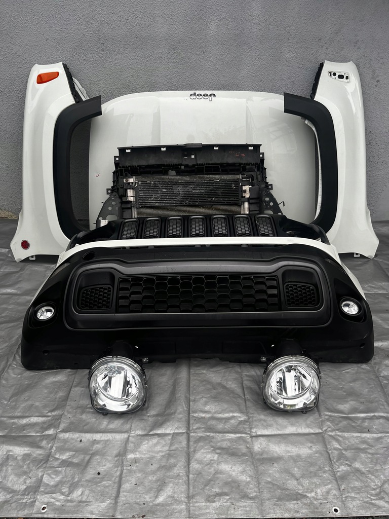 фото №7, Jeep renegade trailhawk бампер капот перед kompletny 2014-18r автоматическая коробка передач