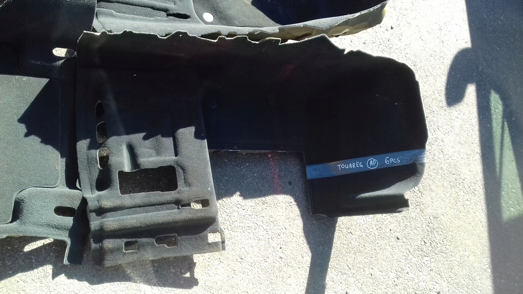 фото №11, Обшивка коврик 761863103d vw touareg iii europa