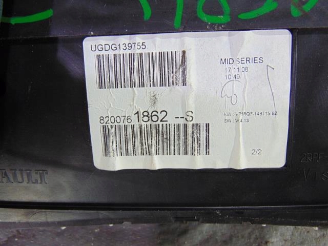 фото №4, Счетчик renault clio iii 1.5 dci 8200761862