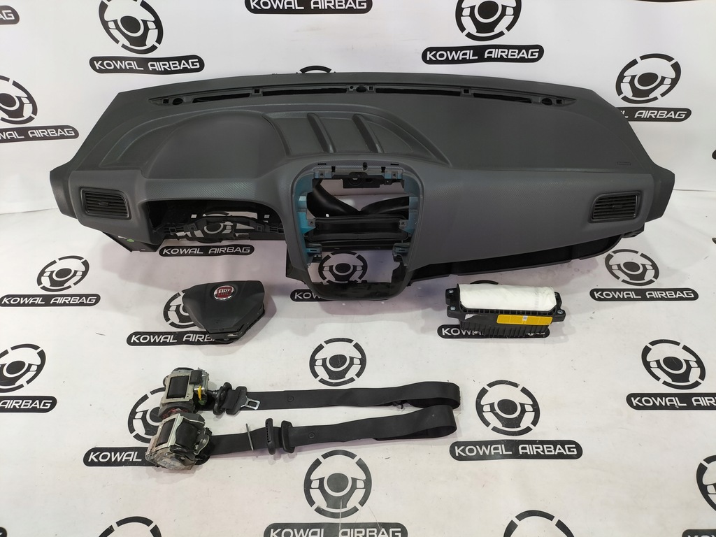 фото №1, Fiat doblo 2 ii приборная панель консоль подушка безопасности подушки безопасности ремни