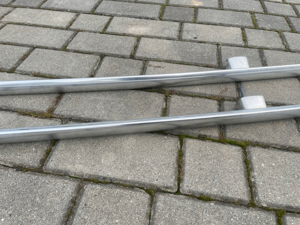 фото №6, Рейлинги комплект рейлинг правый левый хром vw touran i 2003-2010