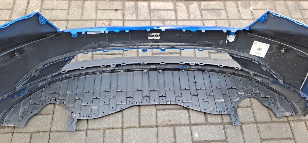 фото №9, Skoda enyaq 5la бампер перед передний + плита + накладка-спойлер 5la807221