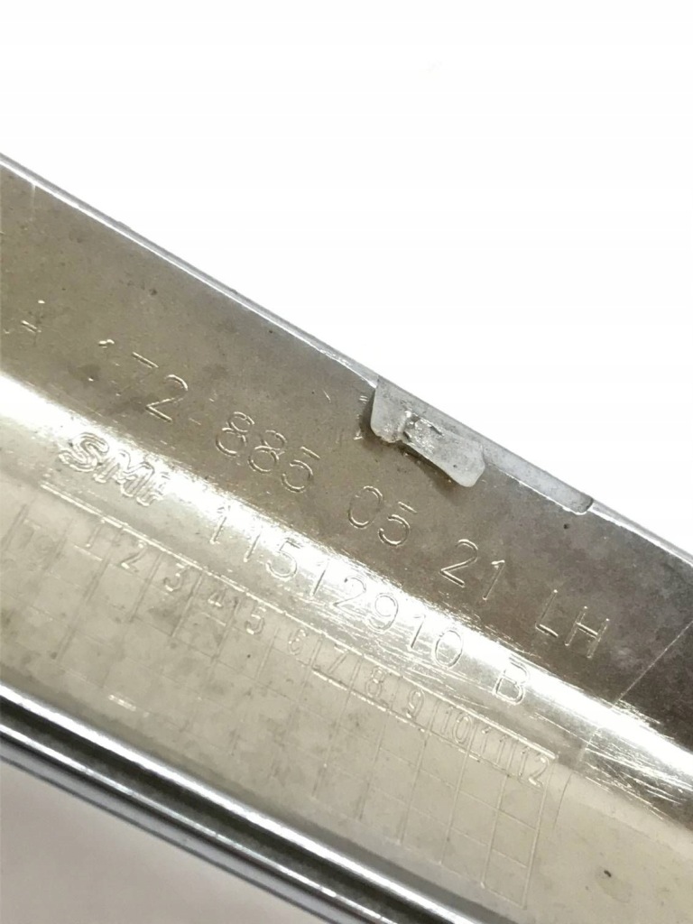 Mercedes-benz slk r172 2011 левая молдинг бампера передний a1728850521 Цена