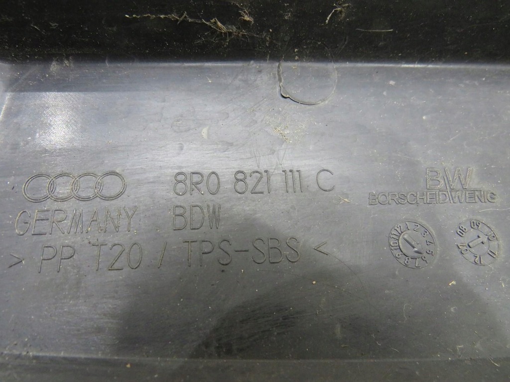 фото №7, Шумоизоляция крыла левый перед audi q5 8r 8r0821111c