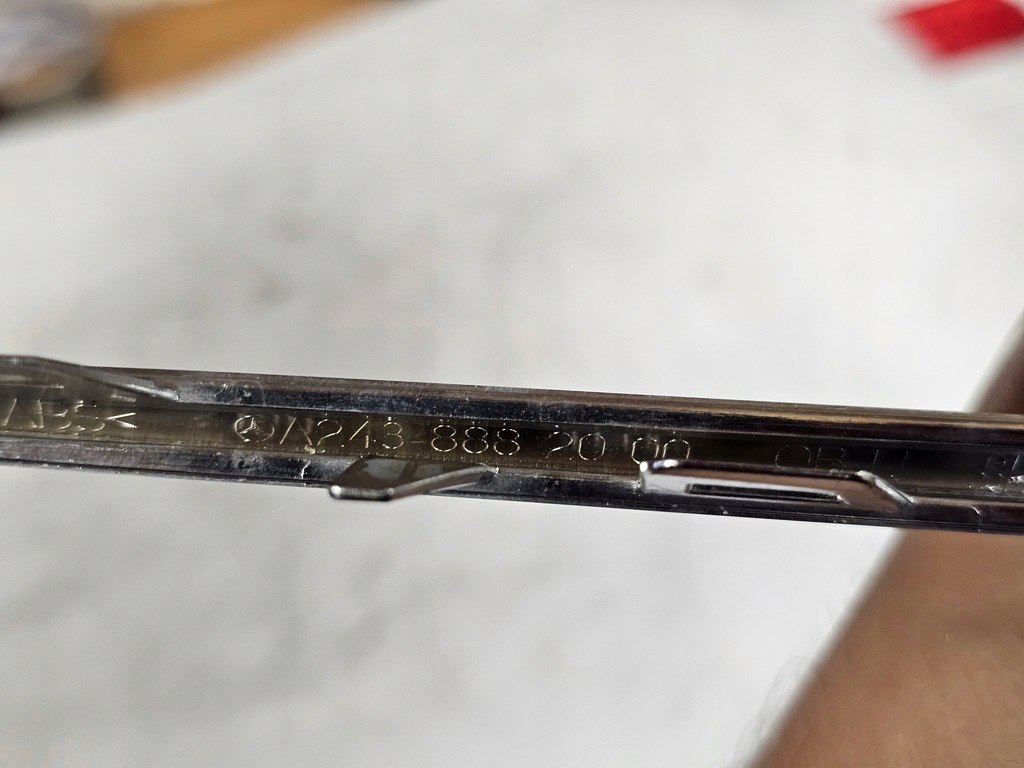 фото №8, Mercedes eqb x243 молдинг хром решітка лівий верхній a2438882000