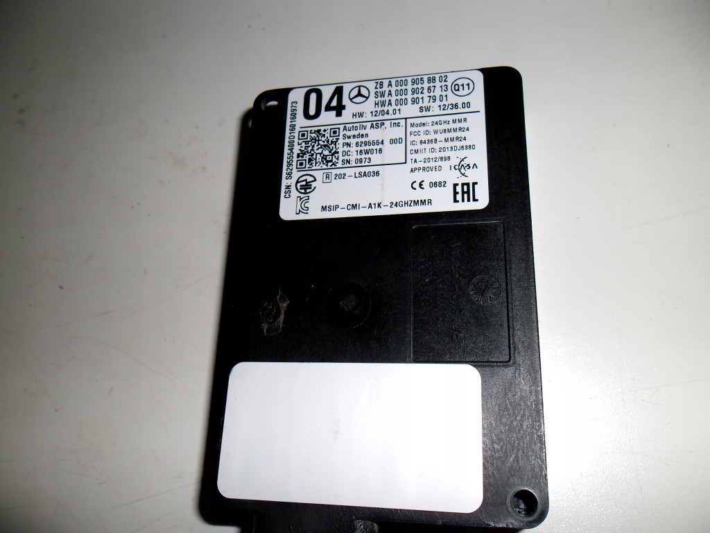 Купить Mercedes gls 292 distronic радар датчик 0009058104 a0009058104