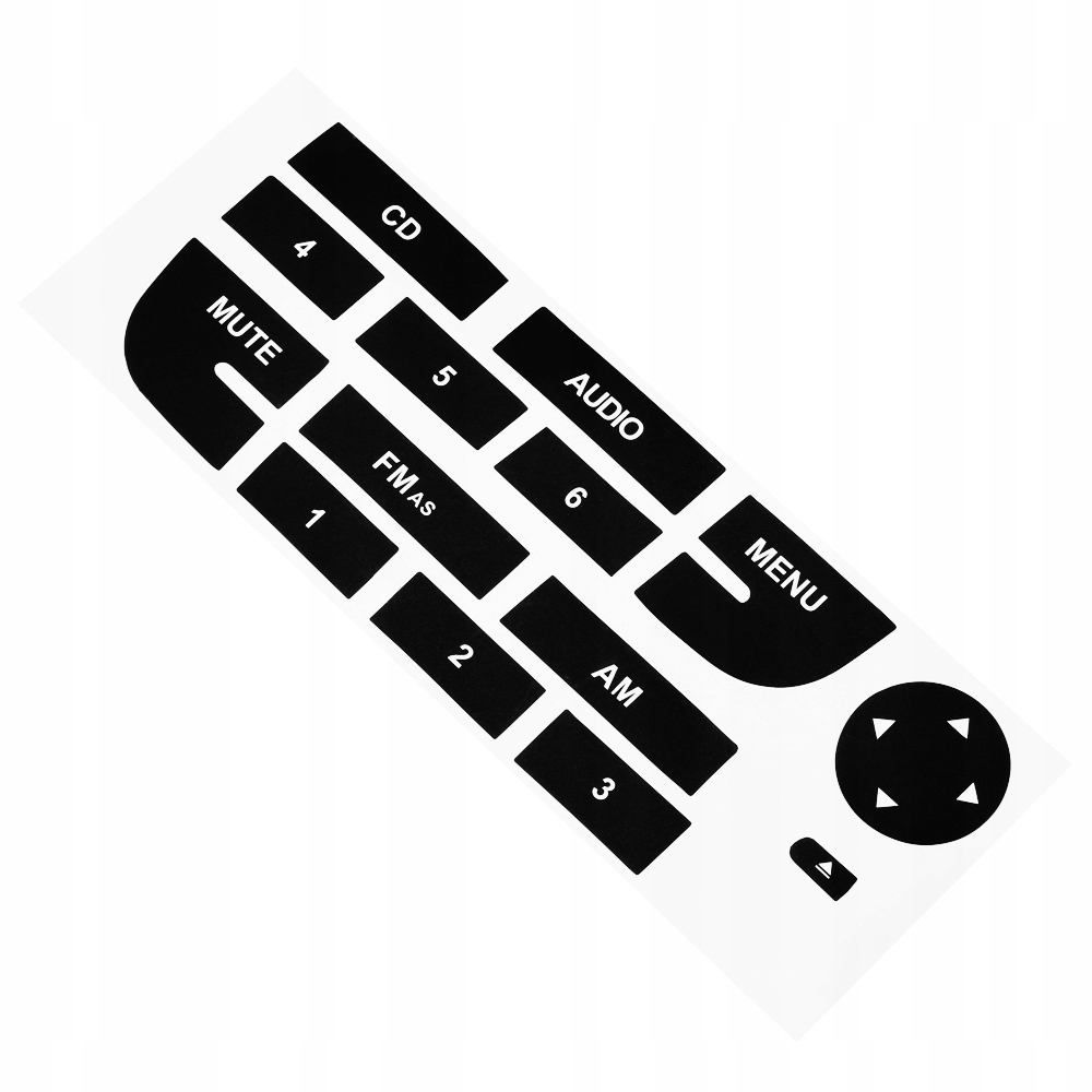 фото №3, Наклейки naprawcze радио набор na панель радио do fiat grande punto ii 2