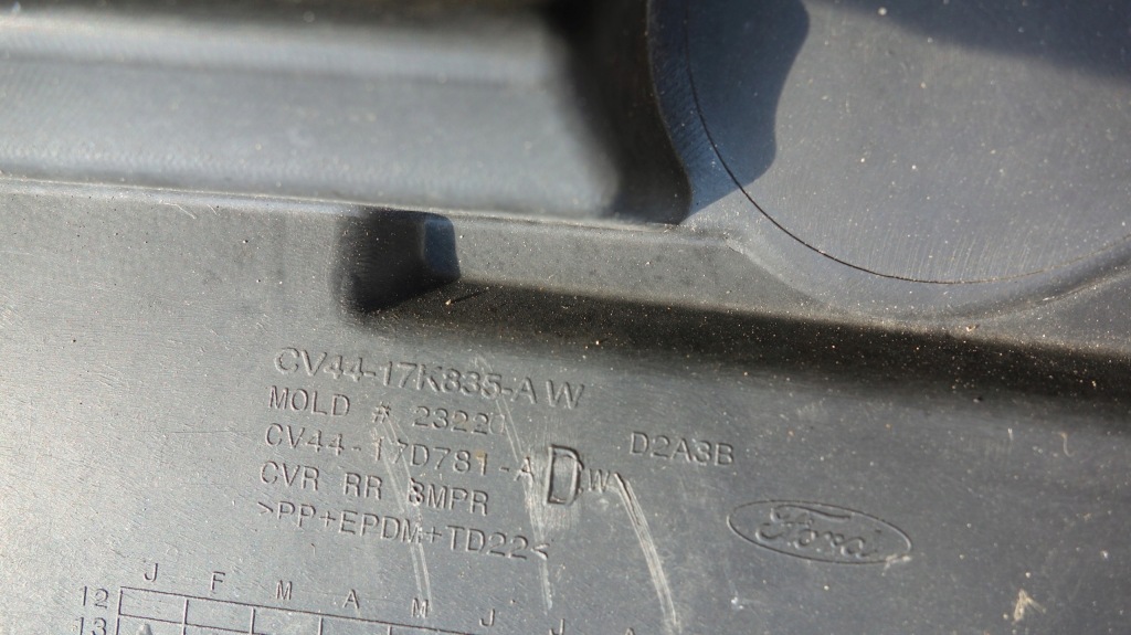 Ford kuga mk2 бампер задній задня Доставка